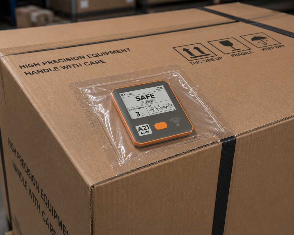 RTLS tracking system for real-time localization of pallets, equipment and personnel across warehouses and logistics facilities
