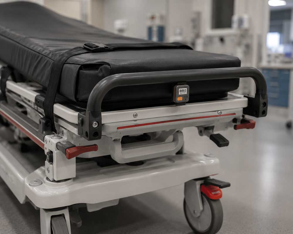 Healthcare RTLS technology for real-time location of medical equipment, movable assets and hospital resources