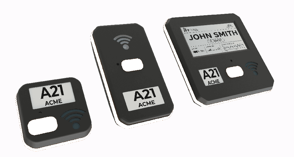 Different ITT RTLS TAG models designed for personnel, equipment and asset tracking applications