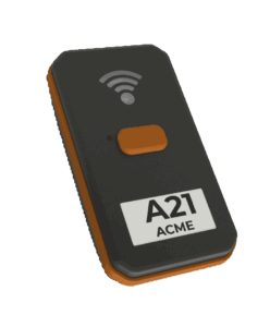 Full-featured ITT RTLS TAG for real-time personnel, equipment and industrial asset tracking