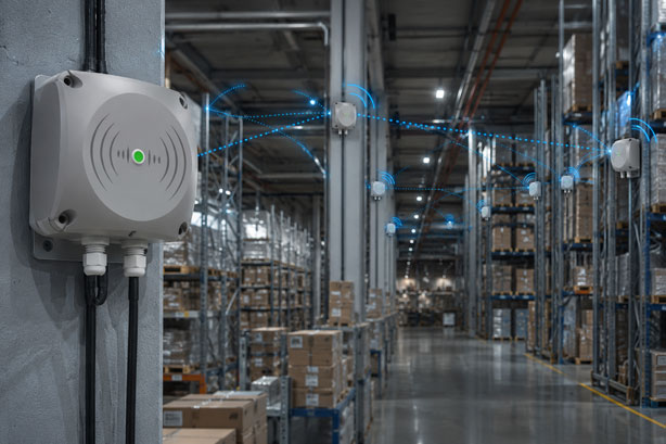 Industrial RTLS platform for real-time localization and monitoring of personnel, equipment and production assets