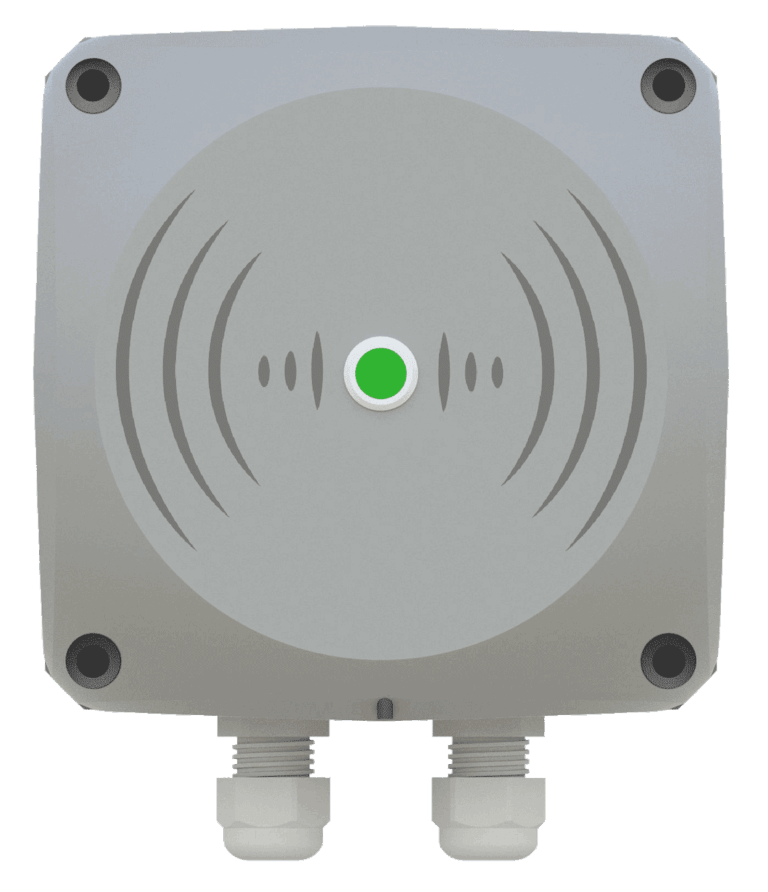 ITT WAYPOINT receiver for detecting RTLS TAGs and collecting real-time positioning and signal data